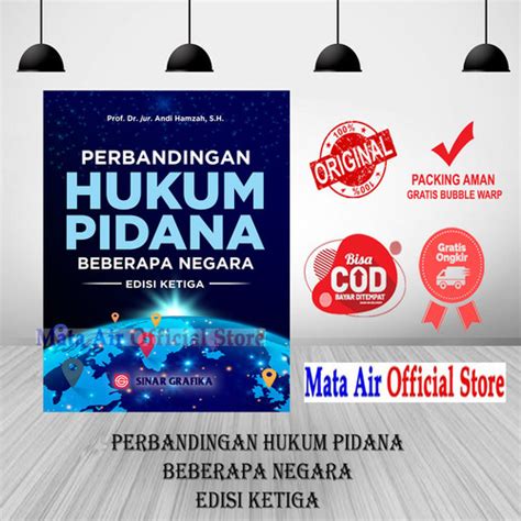 Jual Perbandingan Hukum Pidana Beberapa Negara Ed Andi Sinar