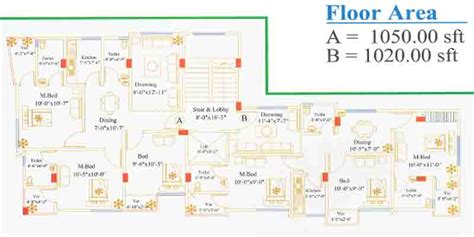 Luxurius Flat 1050 At Prime Location Corner Plot In Uttara ClickBD