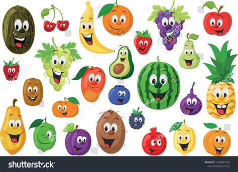 1449279 Imágenes De Frutas Animadas Imágenes Fotos Y Vectores De