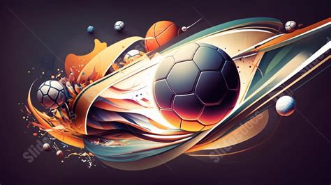 Football Illustration Powerpoint Background For Free Download - Slidesdocs