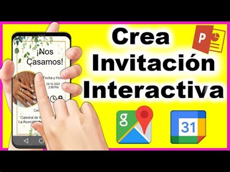 COMO HACER UNA INVITACION DIGITAL INTERACTIVA EN POWERPOINT TARJETA