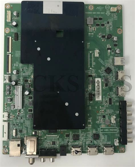 Repair Service Vizio D55u D1 Main Board 715G7689 M0C 000 005Y