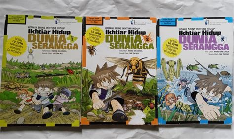 Complete Set Komik Ikhtiar Hidup Dunia Serangga Gempak Starz Hobbies