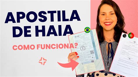 Guia Completo Sobre A Apostila De Haia Youtube