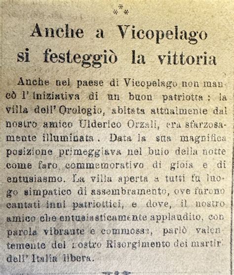 Anche A Vicopelago Si Festeggi La Vittoria Oltre Lo Schermo