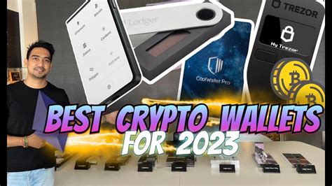 Best Crypto Cold Wallets For 2023 Ledger Trezor CoolWallet Stax