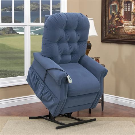 Med Lift And Mobility 2555 Casual 2 Way Lift Recliner With Tufted Back