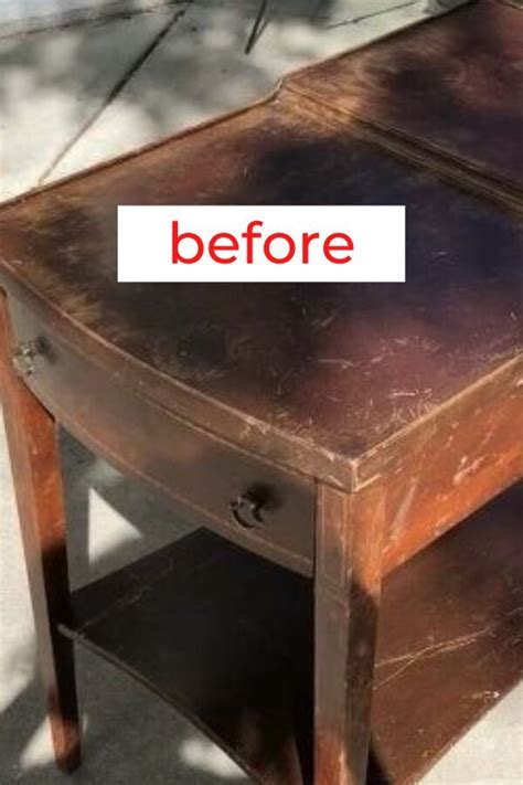 Easy Cheap Thrift Store Side Table Makeover Idea Artofit