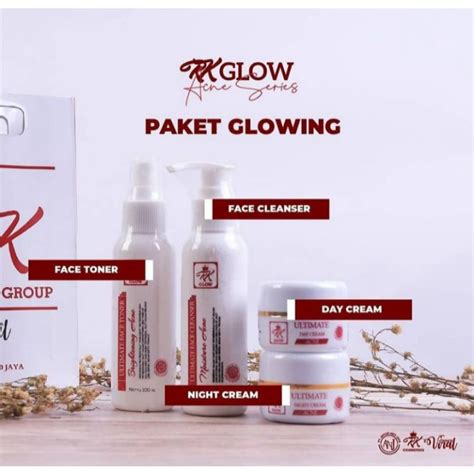 Jual Paket Rk Glow Premium Rk Glow Acne Skincare Glowing Bpom