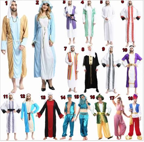 Men Arabian Series Costume Middle East Traditional Costume Robe