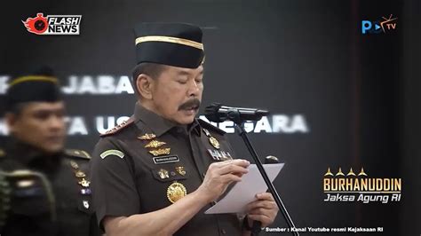 Jaksa Agung St Burhanuddin Lantik Feri Wibisono Sebagai Wakil Jaksa