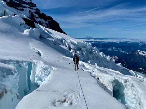 Neve Glacier on Snowfield Peak — Trip Report — Jeff Hebert