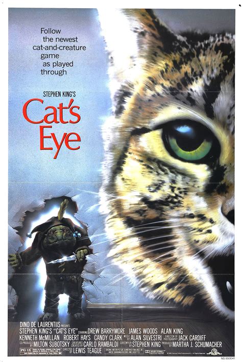 Cat's Eye (1985) | Cats eye movie, Stephen king, Stephen king movies