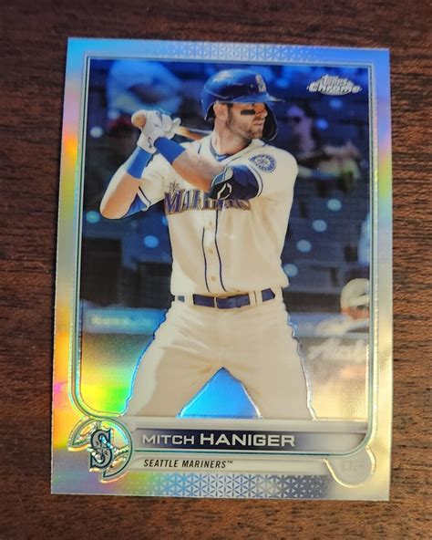 2022 Topps Chrome Refractor 92 Mitch Haniger Seattle Mariners EBay