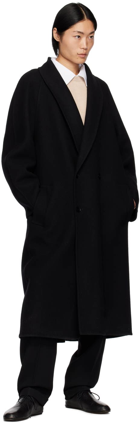 The Row Black Ferro Coat The Row