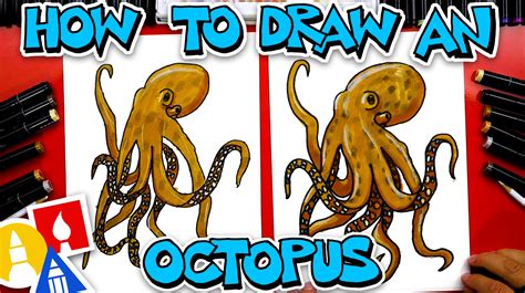Octopus Drawings For Kids