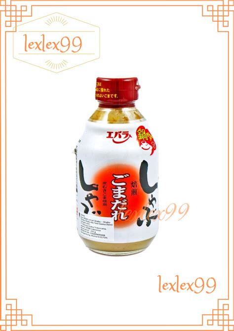 Ebara Saus Wijen Sabu Sabu Notare Gomadare Saus Cocol Jepang