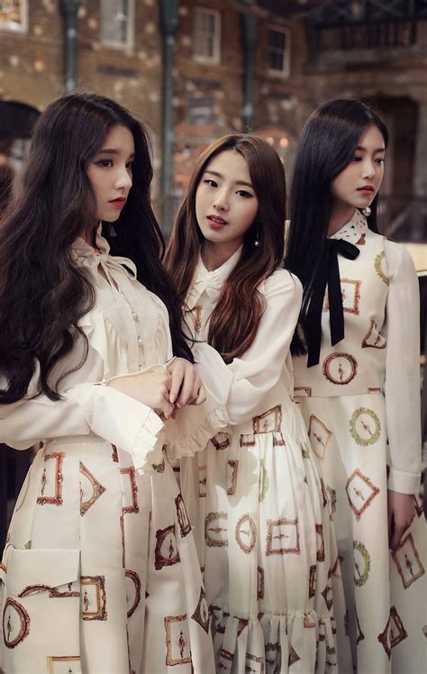 Loona K Pop Heejin Hyunjin Haseul Mujer Fondo De Pantalla De