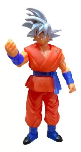 Dragón Ball Z Figura Goku Ultra Instinto Articulado Con Luz en venta en