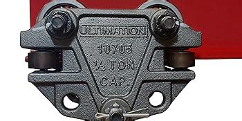 Ultimation Heavy Duty Pound Capacity I Beam Trolley With Side