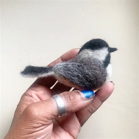 Felt Chickadee Etsy