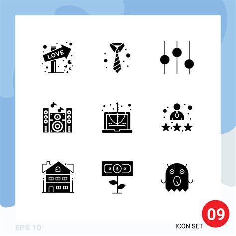 Set Of 9 Modern Ui Icons Symbols Signs For Equation Computer Controls