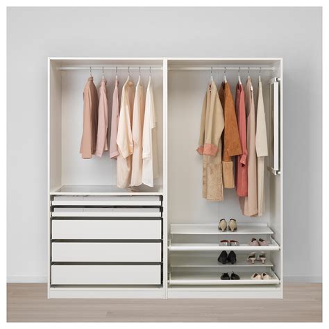 Pax Wardrobe Whitehasvik White Ikea Indonesia