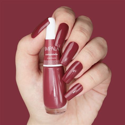 Esmalte Impala A Cor Da Moda Cremoso Compaixao Distribuidora Dos