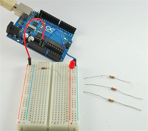 Breadboard Layout Arduino Lesson 2 Leds Adafruit Learning System