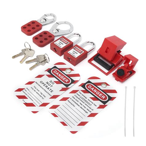 Lyumo Lockout Locks Portable Lockout Tagout Kit India Ubuy