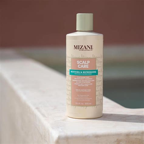 Mizani Scalp Care Dandruff Shampoo | Pyrithione Zinc | Cleanses Hair ...