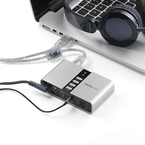 USB Audio Adapter External Sound Card USB Audio Adapters StarTech