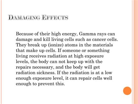 PPT - Gamma Rays PowerPoint Presentation, free download - ID:4301025