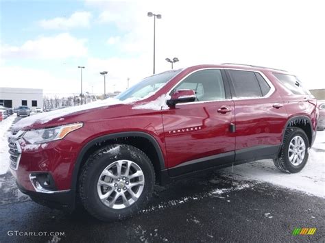 Cajun Red Tintcoat Chevrolet Traverse Lt Awd Photo