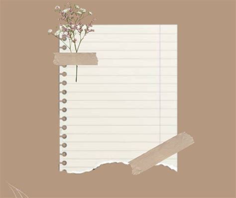 Aesthethic Notes Template Ideas De Fondos De Pantalla Adornos Para