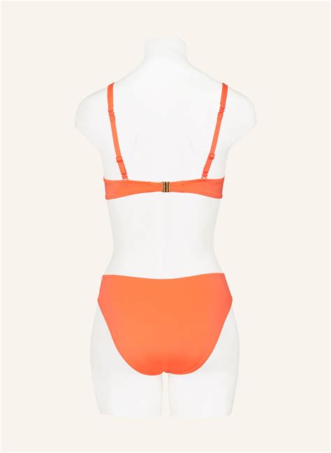 MARIE JO Bügel Bikini Top ALMOSHI mit Glitzergarn in neonorange lila grün