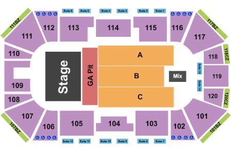 Ralston Arena Tickets and Ralston Arena Seating Chart - Buy Ralston ...