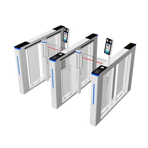 Fast Speed Gate Lane Flap Turnstile Barrier For Qr Code Id Ic Open