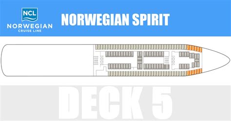 Norwegian Spirit Deck Activities Deck Plan Layout