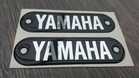 Yamaha Fs1e Dx Fs1 Yl1 Domed Tank Badges Decals Stickers Qty 2 Ebay