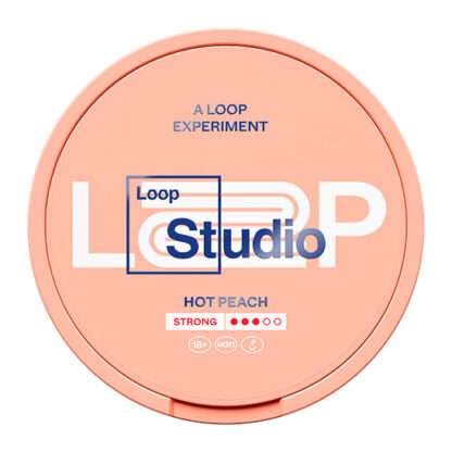 LOOP Hot Peach Strong Vitt Snus Snabb Leverans Fri Frakt Minprilla Se