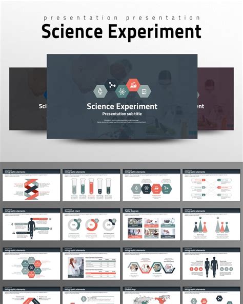 Science Experiment PowerPoint Template TemplateMonster