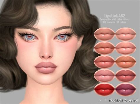 Lipstick A Sims Sims Piercings Sims Cc Makeup