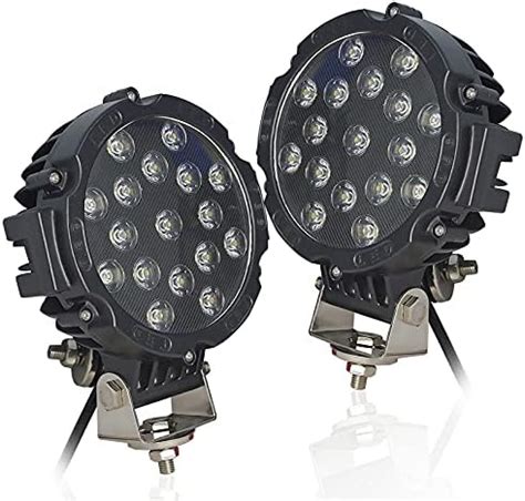 Amazon Willpower Pieces Inch W Black Spot Beam Round Led