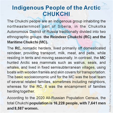 Indigenous People of the Arctic - Chukchi - Arctic Portal