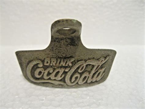 VINTAGE DRINK COCA COLA STAR X BOTTLE OPENER BROWN CO VA USA Antique