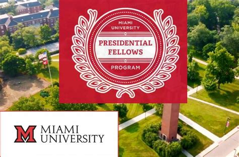 Miami University Presidential Fellows Program 2024 Youth Opportunities