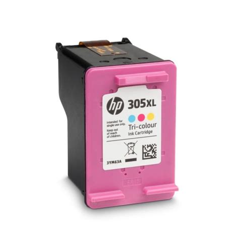 HP 305XL Tri-Colour Original High Capacity Ink Cartridge (3YM63AE ...