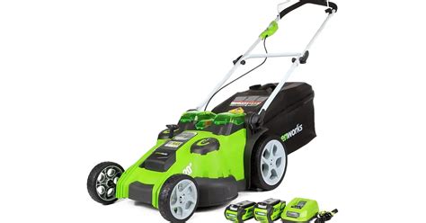 Greenworks 2 In 1 Push Lawn Mower