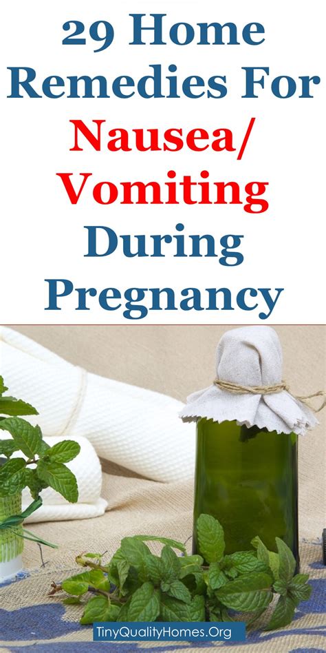 29 Home Remedies For Nausea And Vomiting During Pregnancy